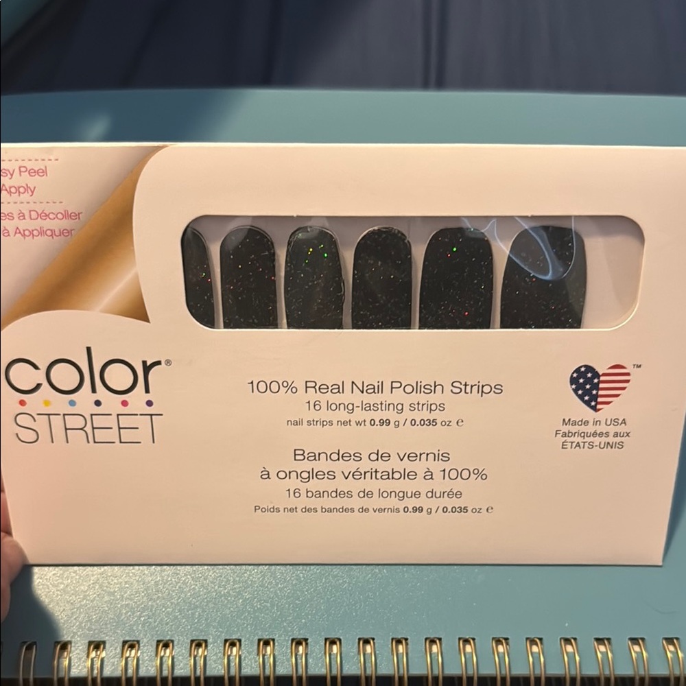 Color Street Twinkling Night Nail Strips